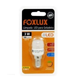 LAMPADA LED P/GELADEIRA 3W/127V E-14  FOXLUX