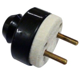 PINO POLARIZADO DE PORCELANA 20A 2P