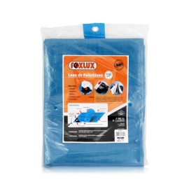 LONA POLIETILENO AZUL 6X4 110G/M2 - FOXLUX