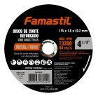 DISCO CORTE METAL/INOX 4 1/2â€ 115 X1 X 22,2