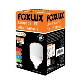 LAMPADA LED ALTO FATOR 30W FOXLUX