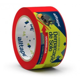 FITA DEMARCACAO SOLO VERMELHO 48MM/14M