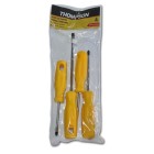 JOGO CHAVE FENDA/PHILLIPS CB AMARELO - 4 PECA