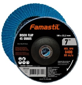 DISCO FLAP 45Â° METAL 7