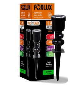 ESPETO LED PARA JARDIM 5W VERDE BIVOLT