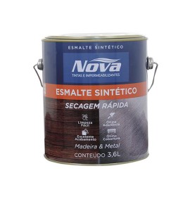 ESMALTE SINTETICO BRILHANTE 3,6 LTS PRETO